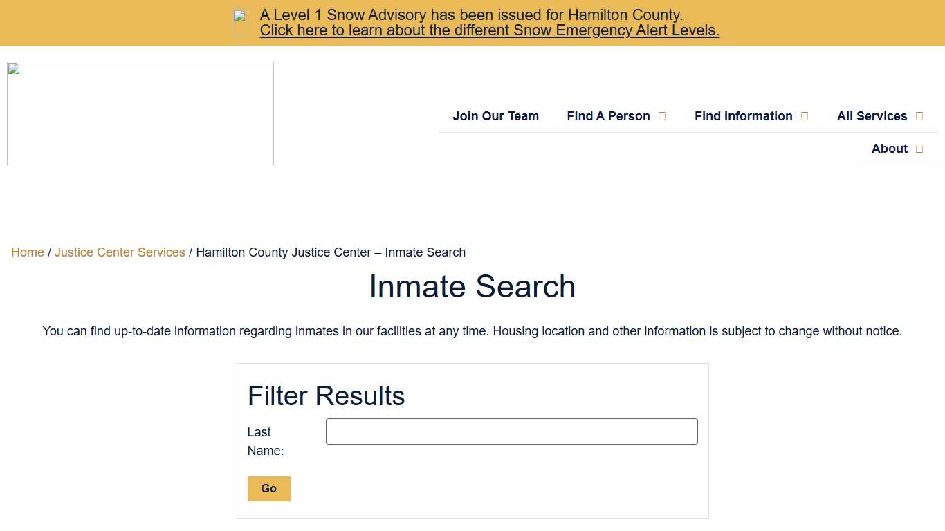 Hamilton County Sheriff's Office Inmate Search